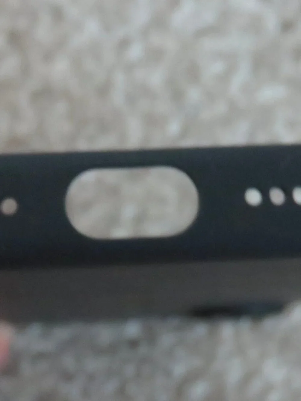 New Auth. Black Silicone iPhone 16 Phone Case